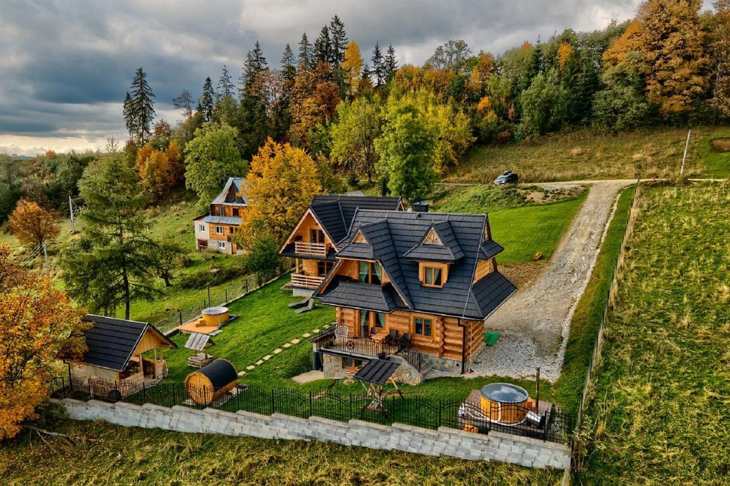 Domki Gliczarowski Z Jacuzzi & Sauna Закопане Екстер'єр фото